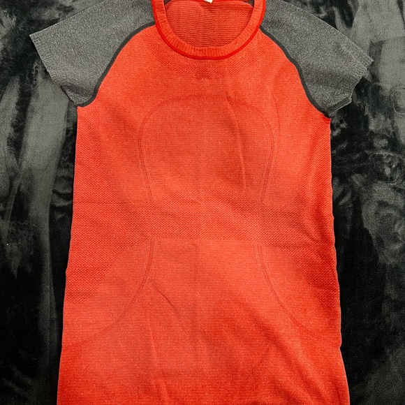 lululemon athletica Tops - Lululemon Athletica Vibrant orange Top